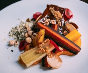 Chef-prepared cuisine at Miðfjarðará Lodge